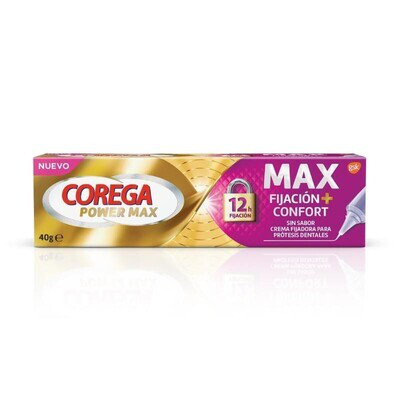 COREGA POWER MAX FIJACION + CONFORT 40G