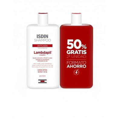 ISDIN LAMBDAPIL CHAMPU ANTICAIDA 2 X 200 ML
