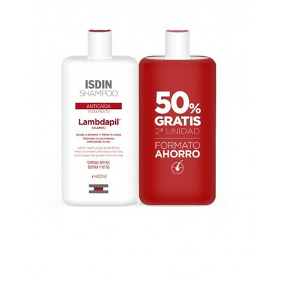 ISDIN LAMBDAPIL CHAMPU ANTICAIDA 2 X 400 ML