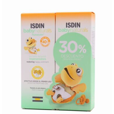 ISDIN BABYNATURALS CREMA PAÑAL 2 X 50 ML