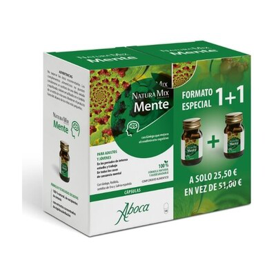NATURAMIX ADVANCE MENTEVTAL 50 CAPS + 50 CAPS