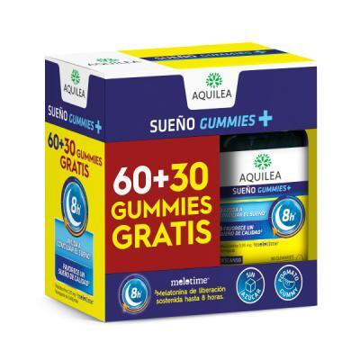 AQUILEA SUEÑO PACK 60 GOMINOLAS + 30 GRATIS