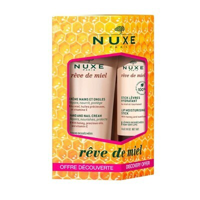 NUXE REVE DE MIEL STICK LABIAL + CREMA MANOS REVE DE MIEL 30 ML