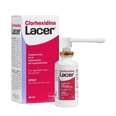 LACER CLORHEXIDINA SPRAY 40 ML.