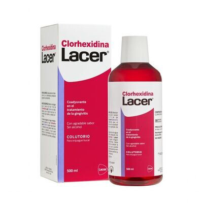 LACER COLUTORIO CLORHEXIDINA 500 ML.
