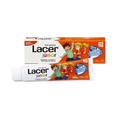 LACER JUNIOR GEL DENTAL FRESA 75 ML
