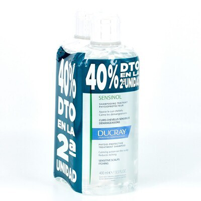 DUCRAY SENSINOL DUPLO CHAMPU 2X400 ML