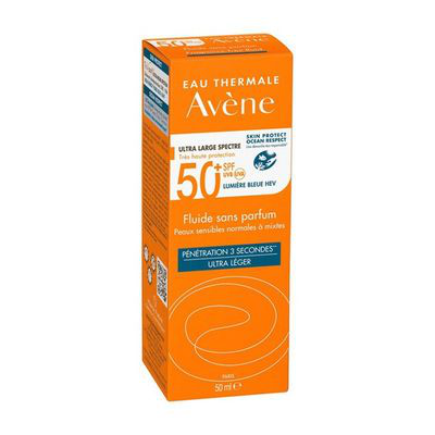 AVENE FOTOPROTECTOR FLUIDO SIN PERFUME SPF50 ULTRALIGERO   50ML