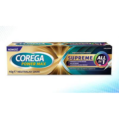 COREGA POWER MAX SUPREME TODO EN 1 40GRAMOS