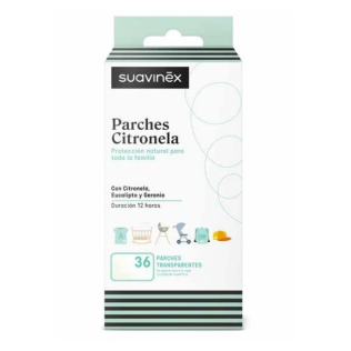 SUAVINEX PARCHES CITRONELA 36 PARCHES