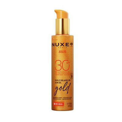 NUXE SUN ACEITE SOLAR ROSTRO Y CUERPO GOLD SPF30