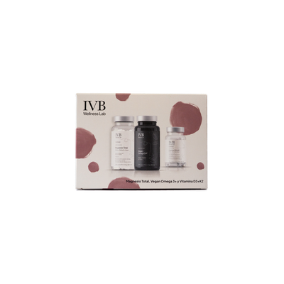 IVB PACK ESENCIALES (MAGNESIO TOTAL, VEGAN OMEGA 3+, VITAMINA D3+K2