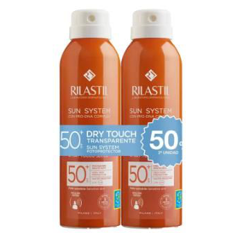 RILASTIL DUPLO SPRAY TOQUE SECO  SPF 50 200 ML + 200 ML