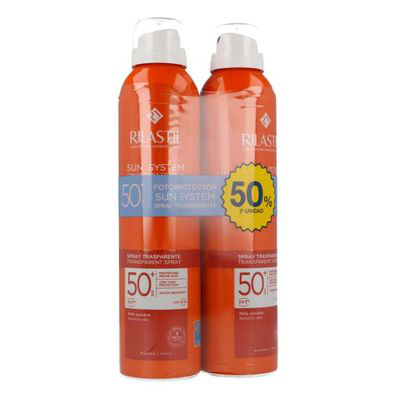 RILASTIL DUPLO SPRAY TRANSPARENTE SPF 50  200 ML+ 200 ML