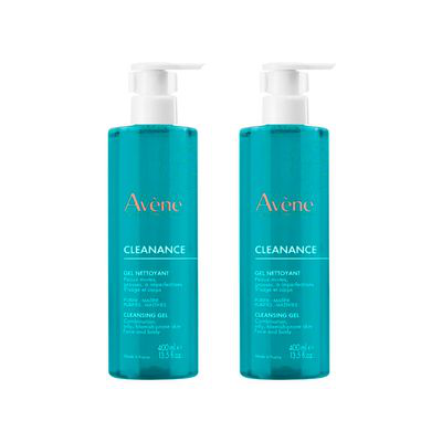 AVENE CLEANANCE DUPLO GEL LIMPIADOR 400 ML + 400ML