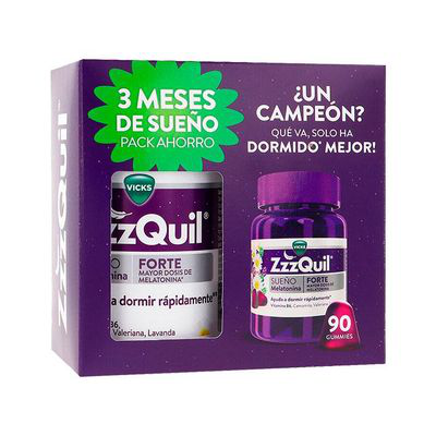 ZZZQUIL SUEÑO FORTE 90 GUMMIES
