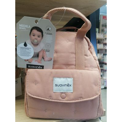 MOCHILA INFANTIL DE GUARDERIA SUAVINEX COLOR ROSA