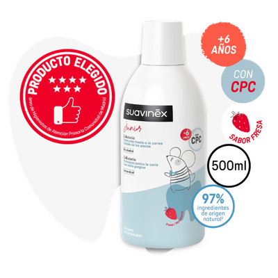 SUAVINEX COLUTORIO JUNIOR SIN ALCOHOL +6 AÑOS