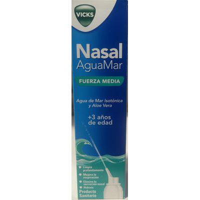 VICKS NASAL  AGUAMAR FUERZA MEDIA 120 ML
