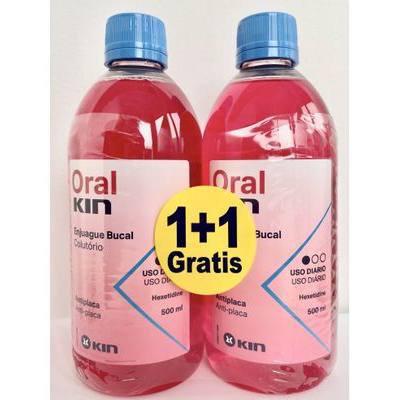 ORALKIN PACK 2X1 ENJUAGUE 500 ML