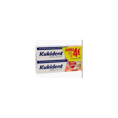 KUKIDENT PRO PLUS DUPLO FIRMEZA AL MASTICAR   40 G SIN SAB