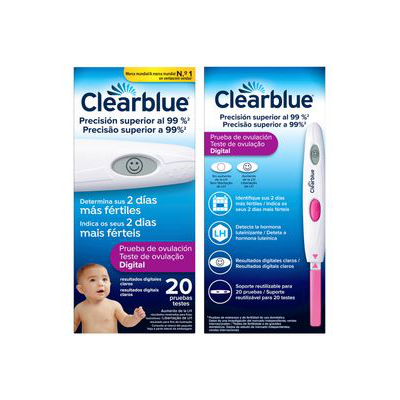 CLEARBLUE TEST OVULACION DIGITAL 20 UNIDADES