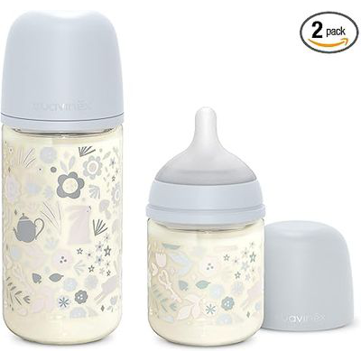 BIBERN SUAVINEX BOCA ANCHA 240ML VIDRIO