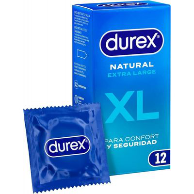 DUREX NATURAL XL 12 UNID