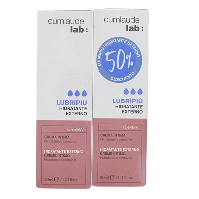 CUMLAUDE LUBRIPIU HIDRANTE EXTERNO PACK 30 ML +30 ML