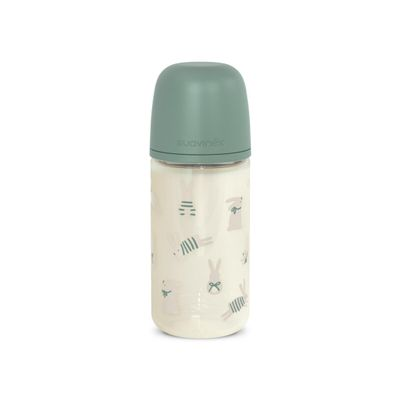 SUAVINEX BIBERON 240ML VIDRIO TETINA SX PRO FISIOLOGICA SILICONA