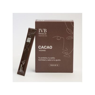 IVB 10 STIKS DE SABORES-CACAO PACK DE 10 CACAO VEGANO