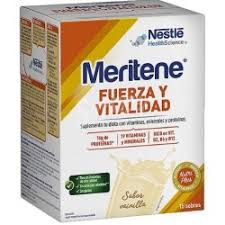 MERITENE POLVO VAINILLA 15 SOBRES