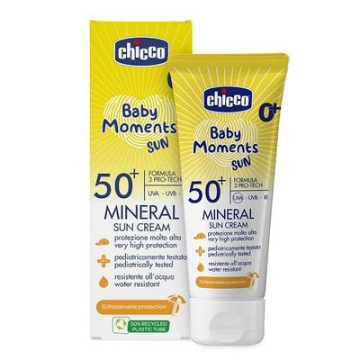 CHICCO CREMA SOLAR MINERAL SPF 50+  1 ENVASE 75 ML