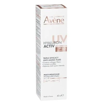 AVENE HYALURON ACTIV UV FLUIDO TRIPLE  SPF50 40 ML