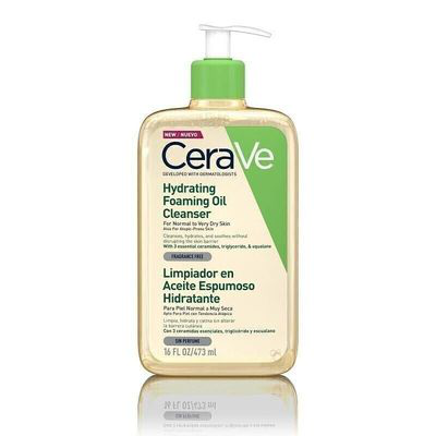 CERAVE LIMPIADOR ACEITE ESPUMOSO HIDRATANTE 473 ML