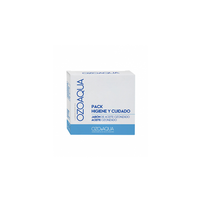 OZOAQUA PACK HIGIENE Y CUIDADO  ACEITE OZONIZADO + JABON DE ACEITE IONIZADO