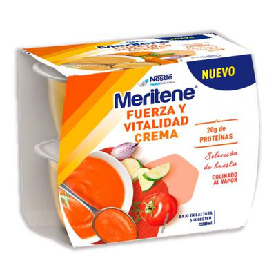 MERITENE FUERZA Y VITALIDAD CREMA SELECCION HUERTO 2 TARROS