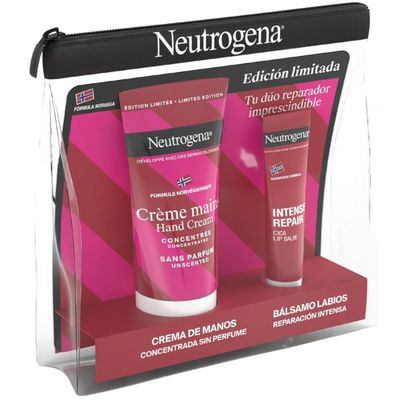 NEUTROGENA NECESER CREMA MANOS CONCENT S/PER+ BALSAMO LABIAL