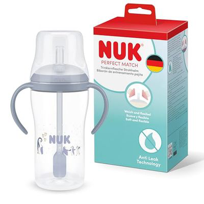 NUK BIBERON PP SILICONA ENTRENA  + 8 MESESPERFECT MATCH 1 UNIDAD 260