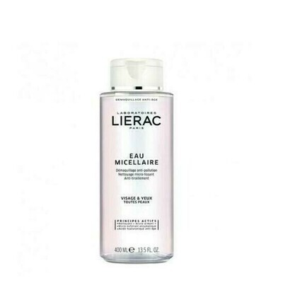 LIERAC AGUA MICELAR 400ML CARA Y OJOS