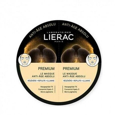 LIERAC PREMIUM DUO MASCARILLA 2X6ML