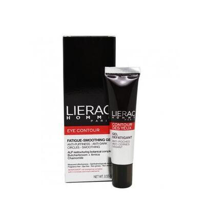 LIERAC HOMME CONTORNO OJOS GEL ANTIFATIGUE 15ML