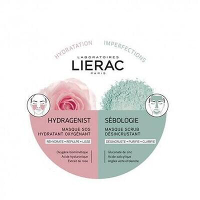 LIERAC HYDRAGENIST SEOLOGIE DUO MASCARILLA 2X6ML