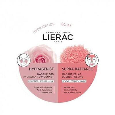 LIERAC HYDRAGENIST SUPRA RADIANCE DUO MASCARILLA 2X6ML