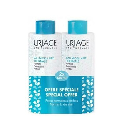 URIAGE LOCION MICELAR ROSA 500ML PACK DOBLE