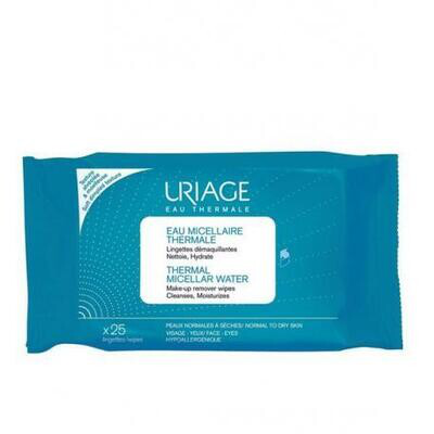 URIAGE EAU DEMAQUILLANTE PNS 25 TOALLITAS