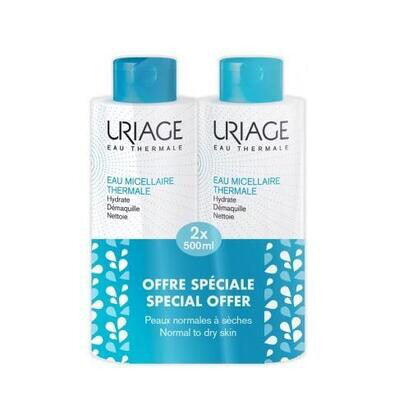URIAGE LOCION MICELAR AZUL 500ML PACK DOBLE