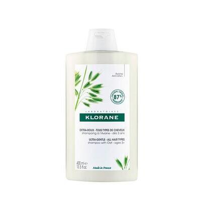 KLORANE CHAMPU LECHE DE AVENA 400 ML.