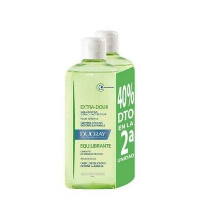 DUCRAY CAPILAR CHAMPU PACK EQUILIBRANT 400ML 40 2UNIDAD