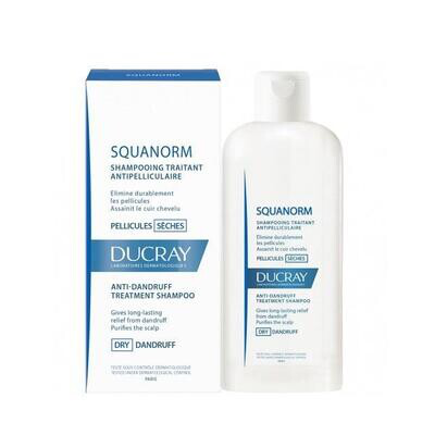 DUCRAY CAPILAR CHAMPU SQUANORM CASPA SECA 125 ML